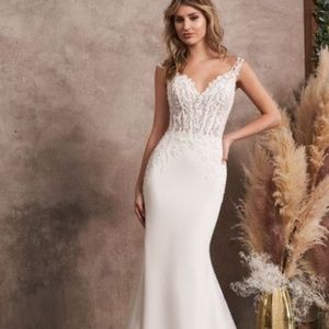 Justin Alexander Wedding Dress - Dominique - Lillian West Collection